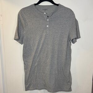 Goodfellow & Co Gray Henley Tee